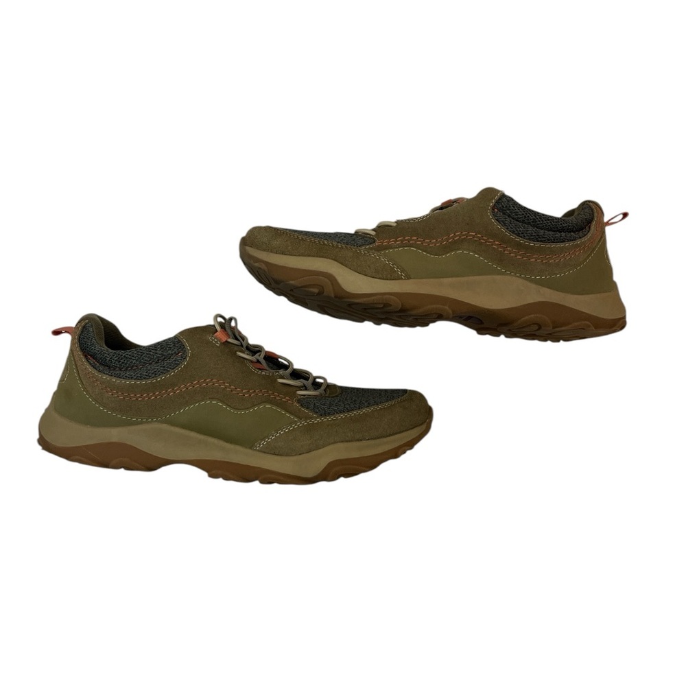 Earth Origins Tierney Womens‎ Size 9.5 Walking Shoe Lichen Brown Suede